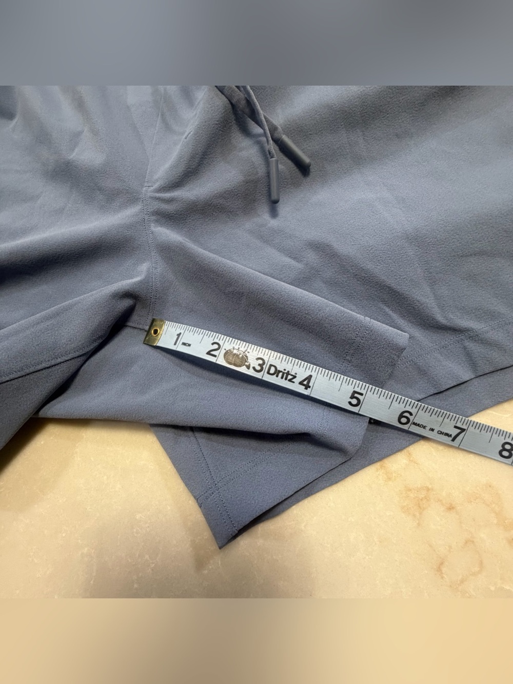 Lululemon Mens Zeroed In 5” Linerless Shorts Light Blue Size XXL - Picture 4 of 5